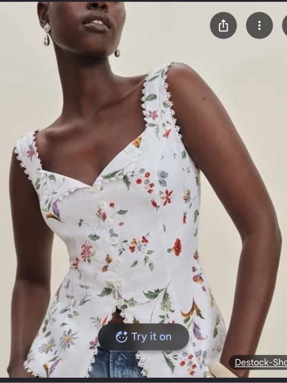 Reformation Viola Top - Corsini NWT - Picture 2 of 7